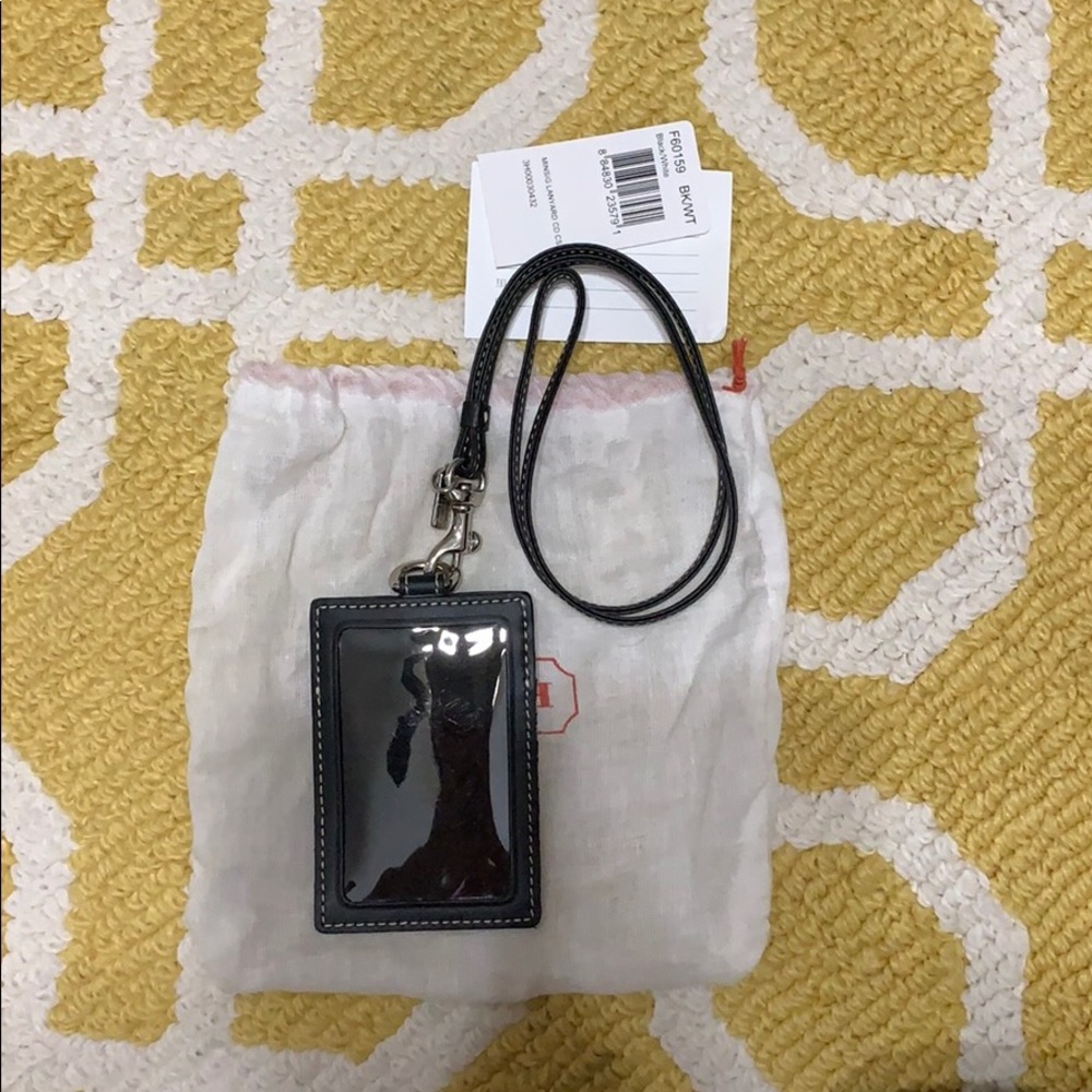 Coach ID lanyard